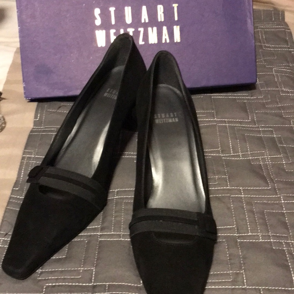 2 for $7 Stuart Weitzman suede pumps